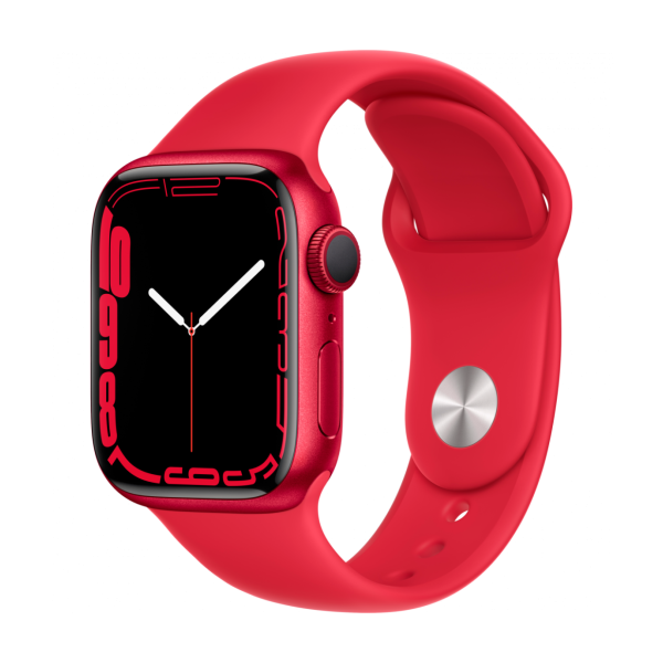 Apple Watch Series 7 41mm GPS Aluminum Case Red