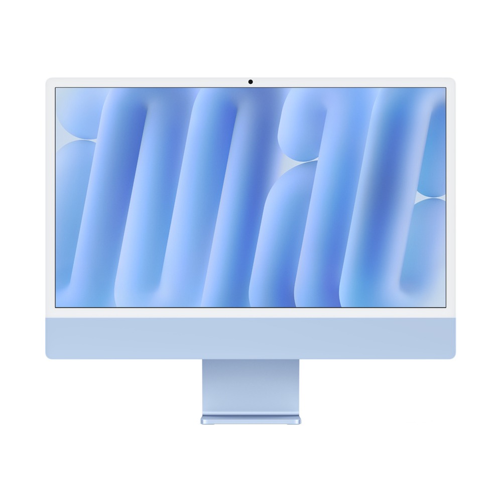 Apple iMac (Retina 4.5K, 24″ 2021, 2 TBT3 + 2 USB-C, M1) blue