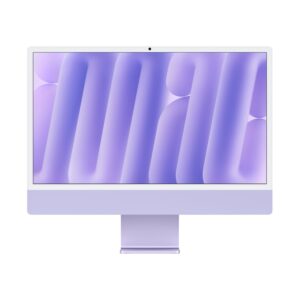Apple iMac (Retina 4.5K, 24″ 2021, 2 TBT3 + 2 USB-C, M1) purple