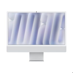 Apple iMac (Retina 4.5K, 24″ 2021, 2 TBT3 + 2 USB-C, M1) silver