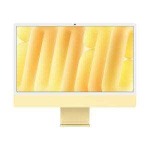 Apple iMac (Retina 4.5K, 24″ 2021, 2 TBT3 + 2 USB-C, M1) yellow